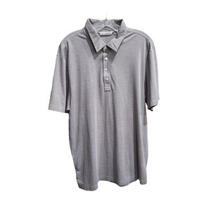 Travis Mathew Gray Golf Polo